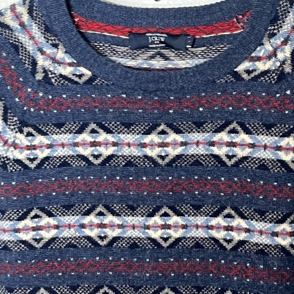 J Crew Factory Lambswool Sweater Sz Large - Picture 2 of 8